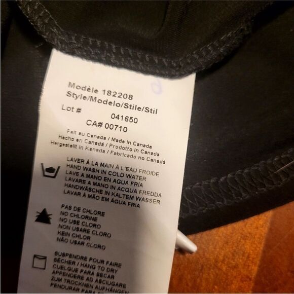 Joseph Ribkoff Belle Sleeve Tunic Style Stretchy Black top woman size 6 #182208 - Picture 5 of 8